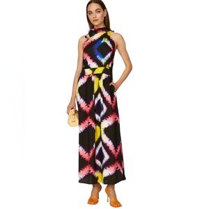 Busayo x RTR- Multicolor Geometric Pattern Women's Dress Size 8